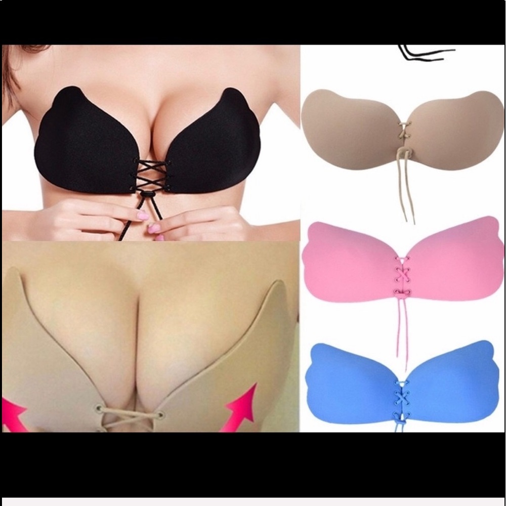 Silicon push up backless invisible bra - Picture 3 of 5
